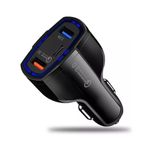 Auto si Moto - Electronice auto - Accesorii electronice auto - Incarcator auto 12-24V Fast Charge cu port USB, PD(Type-C) si QC3.0 - BK350 - Infinity.ro