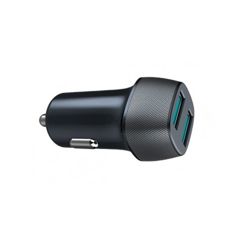 Auto si Moto - Electronice auto - Accesorii electronice auto - Incarcator auto 2xUSB 2.4A 12W - Infinity.ro