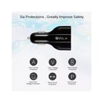 Auto si Moto - Electronice auto - Accesorii electronice auto - Incarcator auto 12-24V Fast Charge cu port USB, PD(Type-C) si QC3.0 - BK350 - Infinity.ro