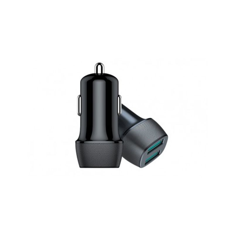 Auto si Moto - Electronice auto - Accesorii electronice auto - Incarcator auto 2xUSB 2.4A 12W - Infinity.ro