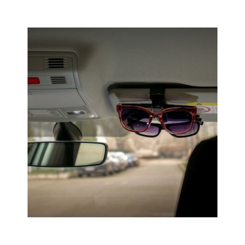 Auto si Moto - Piese auto si accesorii - Interior auto - Accesorii interior - Suport auto pentru 2 perechi de ochelari Mega Drive - Infinity.ro