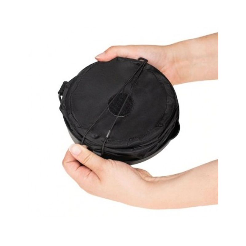 Auto si Moto - Piese auto si accesorii - Interior auto - Accesorii interior - Cos de gunoi portabil pliabil 16x19cm Heyner - Infinity.ro