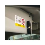 Auto si Moto - Piese auto si accesorii - Interior auto - Accesorii interior - Suport auto pentru 2 perechi de ochelari Mega Drive - Infinity.ro