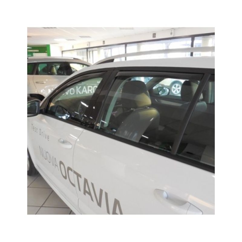 Auto si Moto - Piese auto si accesorii - Caroserie - Ornamente exterior auto - Set 4  Paravanturi auto fata si spate SKODA OCTAVIA 2013 - Infinity.ro
