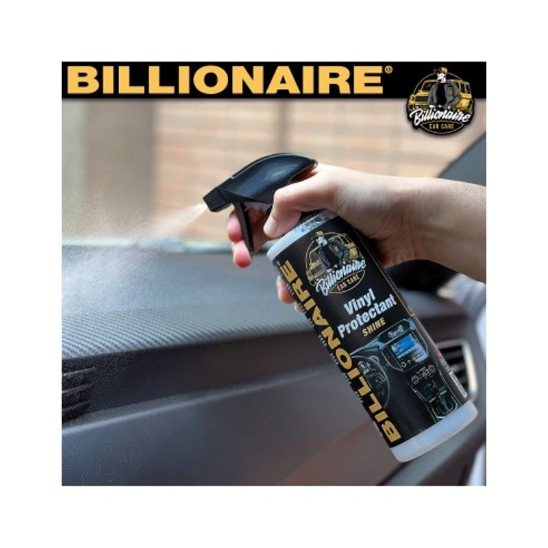 Auto si Moto - Intretinere auto - Produse curatare auto - Solutie intretinere bord efect Lucios Billionaire Vinyl Protectant Shine 500ml - Infinity.ro