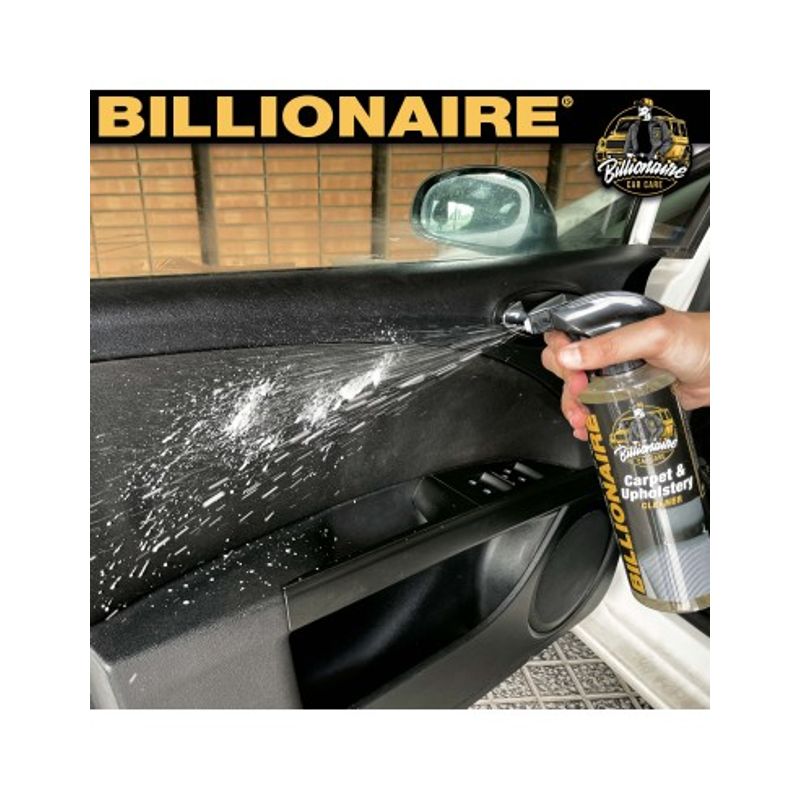 Auto si Moto - Intretinere auto - Produse curatare auto - Solutie curatat Textile si Mochete Billionaire Carpet & Upholstery Cleaner 500ml - Infinity.ro