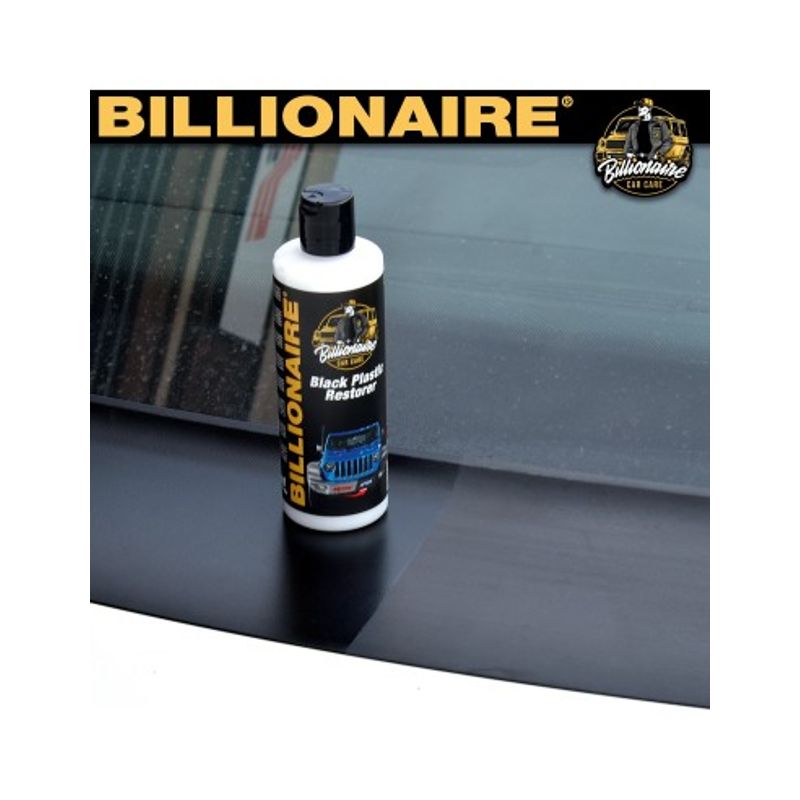 Auto si Moto - Intretinere auto - Produse curatare auto - Solutie restaurat elemente plastic exterior Billionaire Black Plastic Restorer 300ml - Infinity.ro