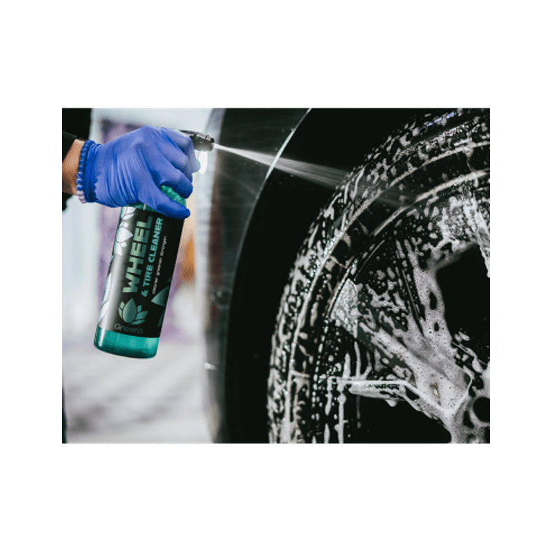 Auto si Moto - Intretinere auto - Produse curatare auto - Solutie Curatare Jante GreenX Wheel and Tire Cleaner, 750ml - Infinity.ro