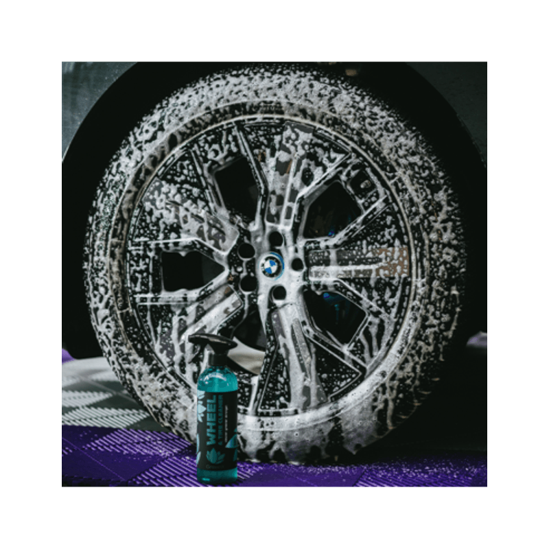 Auto si Moto - Intretinere auto - Produse curatare auto - Solutie Curatare Jante GreenX Wheel and Tire Cleaner, 750ml - Infinity.ro
