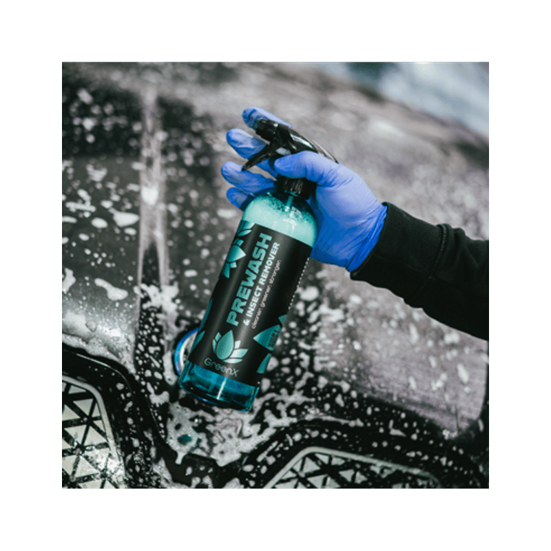 Auto si Moto - Intretinere auto - Produse curatare auto - Spuma Prespalare si Indepartare Insecte GreenX Prewash & Insect Remover, 750 ml - Infinity.ro
