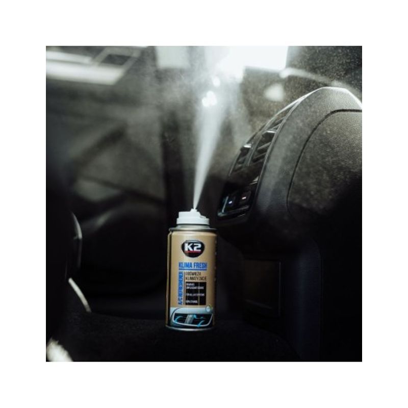 Auto si Moto - Intretinere auto - Produse curatare auto - Solutie Curatat Aer Conditionat Floare, K2 KLIMA FRESH, 150ml - Infinity.ro