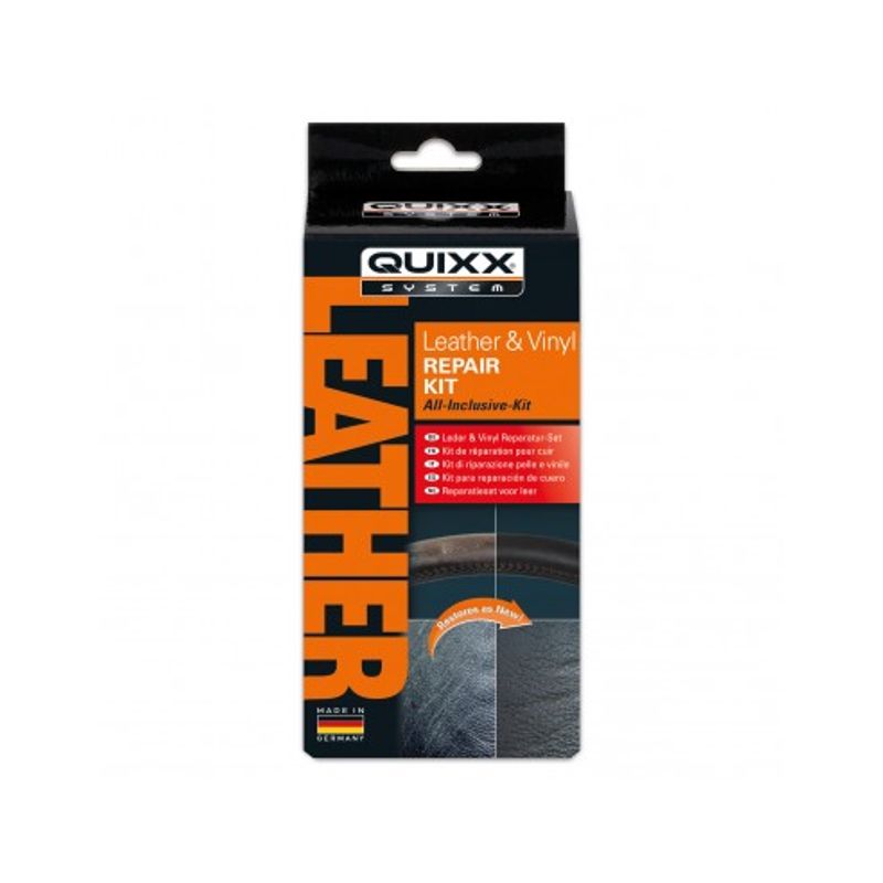 Auto si Moto - Intretinere auto - Produse curatare auto - Kit reparatii piele si vinilin QUIXX Repair Kit For Leather - Infinity.ro