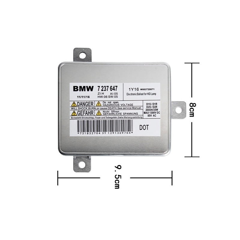 Auto si Moto - Electrice auto - Iluminare si semnalizare - Becuri auto - Balast Xenon OEM Compatibil AL 63117237647 - Infinity.ro