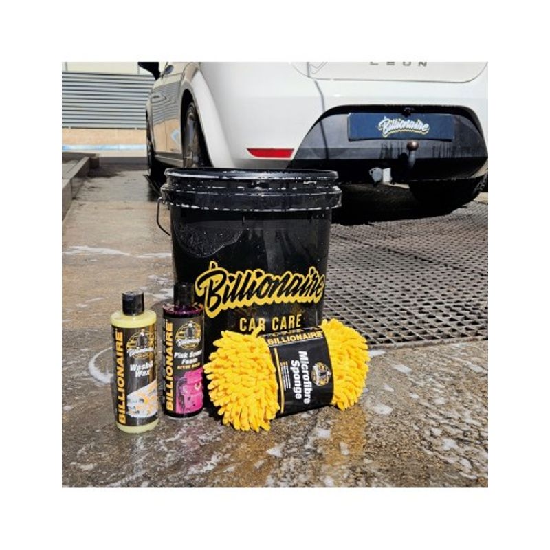 Market - Curatenie si intretinere casa - Produse menaj - Galeti si ligheane - Galeata spalare auto cu gratar Billionaire, 20l - Infinity.ro