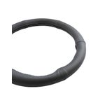 Auto si Moto - Intretinere auto - Huse auto - Husa Volan Din Piele Naturala Semi Perforata Negru 37-39 cm - Infinity.ro