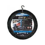 Auto si Moto - Intretinere auto - Huse auto - Husa Volan din plus Neagra 37-39cm - Infinity.ro