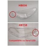 Auto si Moto - Piese auto si accesorii - Caroserie - Faruri, stopuri si proiectoare - Sticla far stanga pentru BMW Seria 5 GT F07 far cu LED (2010 - 2017) - Infinity.ro