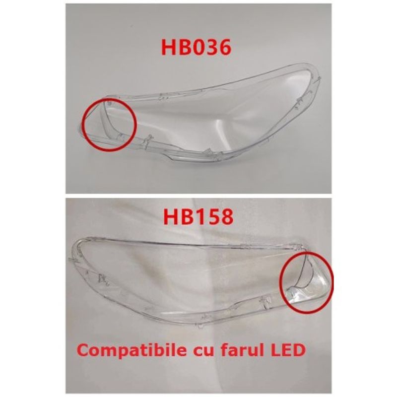 Auto si Moto - Piese auto si accesorii - Caroserie - Faruri, stopuri si proiectoare - Sticla far stanga pentru BMW Seria 5 GT F07 far cu LED (2010 - 2017) - Infinity.ro