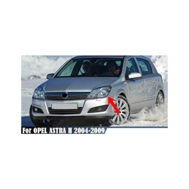 Auto si Moto - Piese auto si accesorii - Caroserie - Faruri, stopuri si proiectoare - Sticla far dreapta pentru Opel Astra H (2004 - 2010) - Infinity.ro