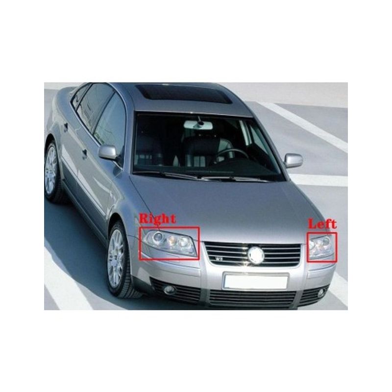 Auto si Moto - Piese auto si accesorii - Caroserie - Faruri, stopuri si proiectoare - Sticla far dreapta pentru Volkswagen Passat B5.5 fara xenon (2001 - 2005) - Infinity.ro