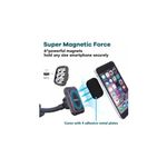 Laptop, Telefoane si Tablete - Telefoane mobile si accesorii - Accesorii Telefoane - Suport si docking telefoane - Suport telefon auto magnetic cu fixare pe parbriz cu ventuza - Infinity.ro