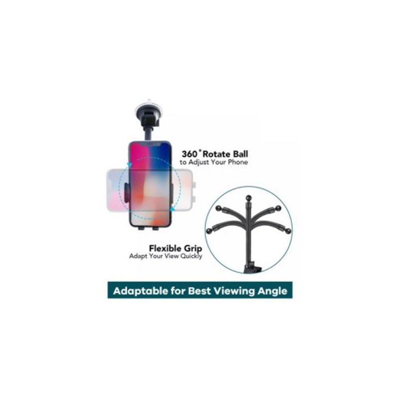 Laptop, Telefoane si Tablete - Telefoane mobile si accesorii - Accesorii Telefoane - Suport si docking telefoane - Suport telefon auto magnetic cu fixare pe parbriz cu ventuza - Infinity.ro