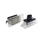 Auto si Moto - Piese auto si accesorii - Caroserie - Faruri, stopuri si proiectoare - Set 2 Lampi Numar Led Renault Megane 2, Laguna 2, Clio 3, Master 2 - Infinity.ro