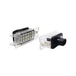 Auto si Moto - Piese auto si accesorii - Caroserie - Faruri, stopuri si proiectoare - Set 2 Lampi Numar Led Renault Megane 2, Laguna 2, Clio 3, Master 2 - Infinity.ro