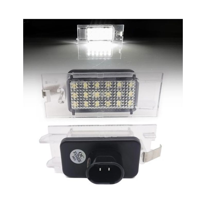 Auto si Moto - Piese auto si accesorii - Caroserie - Faruri, stopuri si proiectoare - Set 2 Lampi Numar Led Renault Megane 2, Laguna 2, Clio 3, Master 2 - Infinity.ro