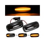 Auto si Moto - Piese auto si accesorii - Caroserie - Faruri, stopuri si proiectoare - Set 2 semnalizari aripa dinamice Land Rover Freelander, Discovery, Defender - Infinity.ro