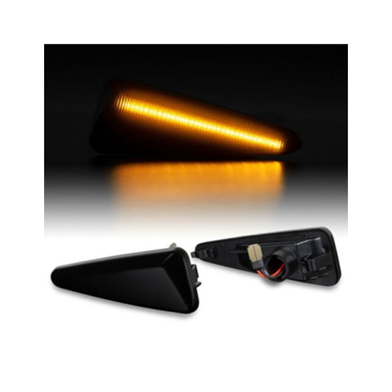 Auto si Moto - Piese auto si accesorii - Caroserie - Faruri, stopuri si proiectoare - Set 2 Semnalizari Aripa Dinamice Renault Symbol 2, Thalia 2 2008-2012 - 8200602765, 8200602763 - Infinity.ro
