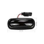Auto si Moto - Piese auto si accesorii - Caroserie - Faruri, stopuri si proiectoare - Set 2 semnalizari aripa dinamice Land Rover Freelander, Discovery, Defender - Infinity.ro