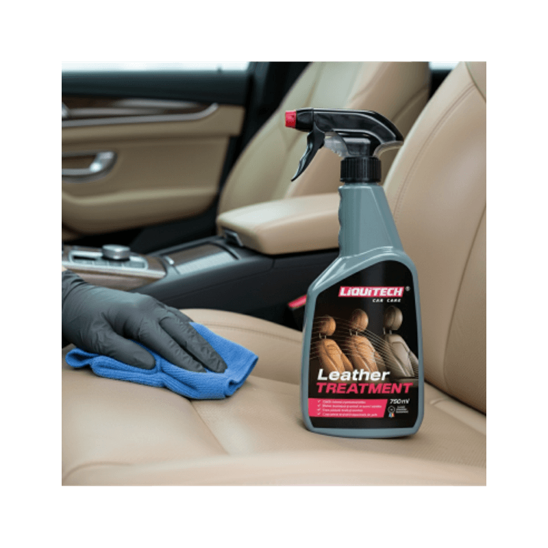 Auto si Moto - Intretinere auto - Produse curatare auto - Solutie curatat si intretiere pielea auto Liquitech Leather Treatment, 750 ml - Infinity.ro