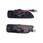 Auto si Moto - Electrice auto - Iluminare si semnalizare - Becuri auto - Set 2 Semnalizari Aripa LED dinamice cu sticla clara pentru VOLVO  XC90, XC70, S60, S80, V70 - Infinity.ro