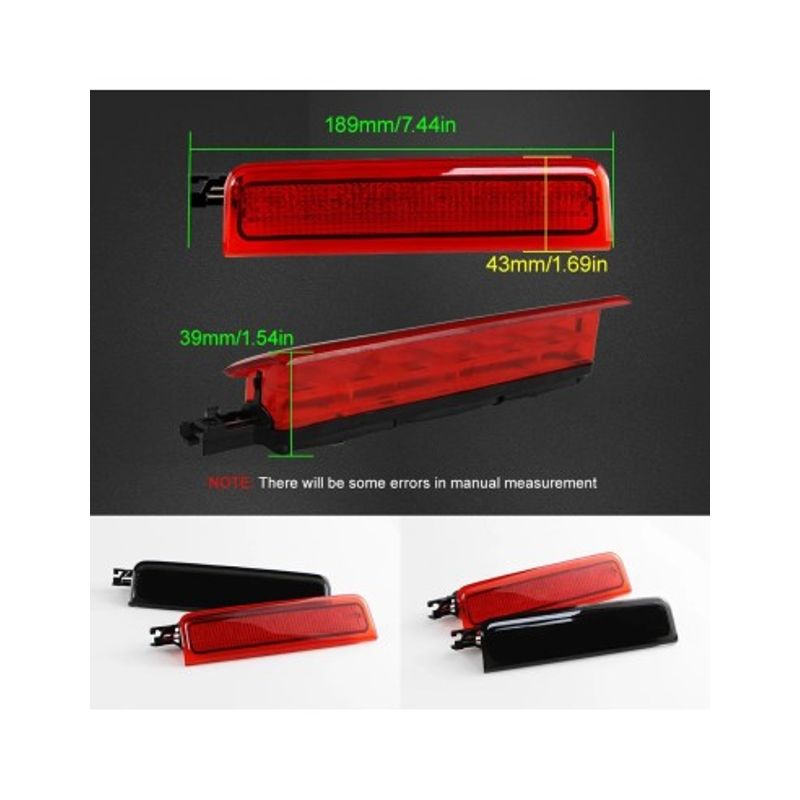 Auto si Moto - Electrice auto - Iluminare si semnalizare - Becuri auto - Lampa LED stop frana central VW Caddy MK3 2K 2004-2015 - Infinity.ro