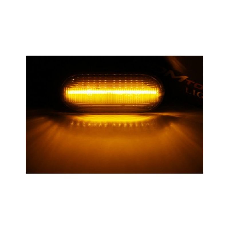 Auto si Moto - Electrice auto - Iluminare si semnalizare - Becuri auto - Set 2 Semnalizari Aripa LED fumurii Ford Focus 2, C-Max, Fusion, Galaxy, Fiesta - Infinity.ro