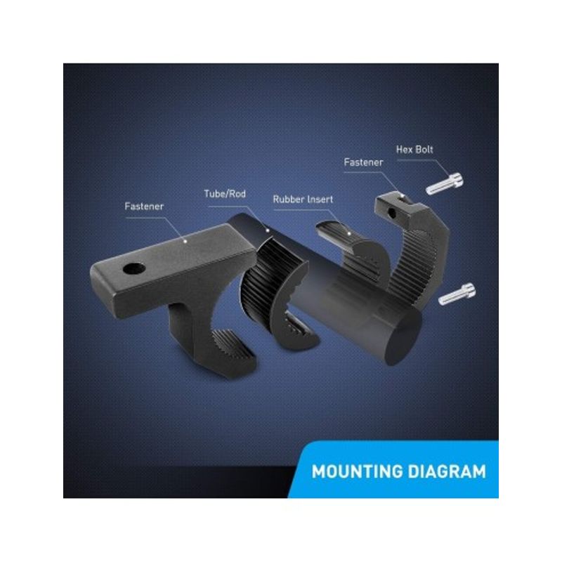 Auto si Moto - Piese auto si accesorii - Piese auto - Tuning - Set Suporti universali montaj proiectoare pe ghidon - Infinity.ro