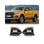 Auto si Moto - Electrice auto - Iluminare si semnalizare - Lumini ambientale - Set 2 lampi LED laterale Lumini de Zi DRL si semnalizare Ford Ranger T7, T8 (2016-2022) - Infinity.ro