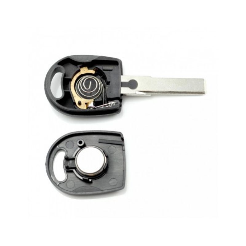 Auto si Moto - Electronice auto - Accesorii electronice auto - Carcasa cheie Volkswagen, SEAT cu 1 buton si LED - Infinity.ro