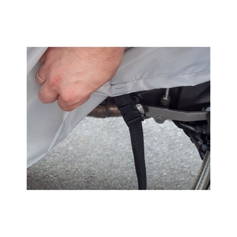 Auto si Moto - Moto - Accesorii moto si consumabile - Husa Exterior Moto Cu Portbagaj Inalt Marimea L Carpassion 248 x 104 x 127 cm - Infinity.ro