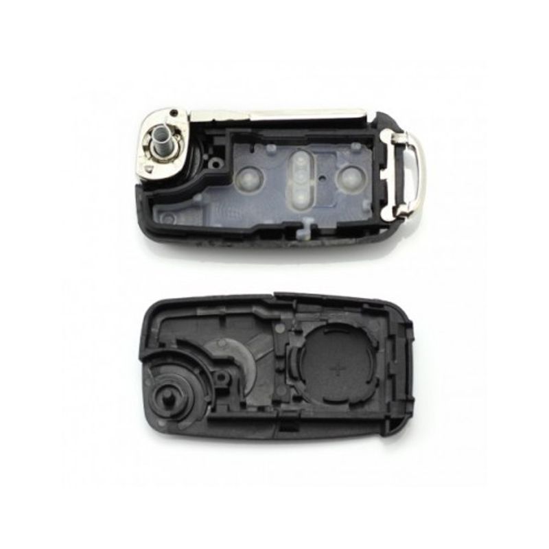 Auto si Moto - Electronice auto - Accesorii electronice auto - Carcasa cheie tip briceag Volkswagen, cu 4 butoane - Infinity.ro