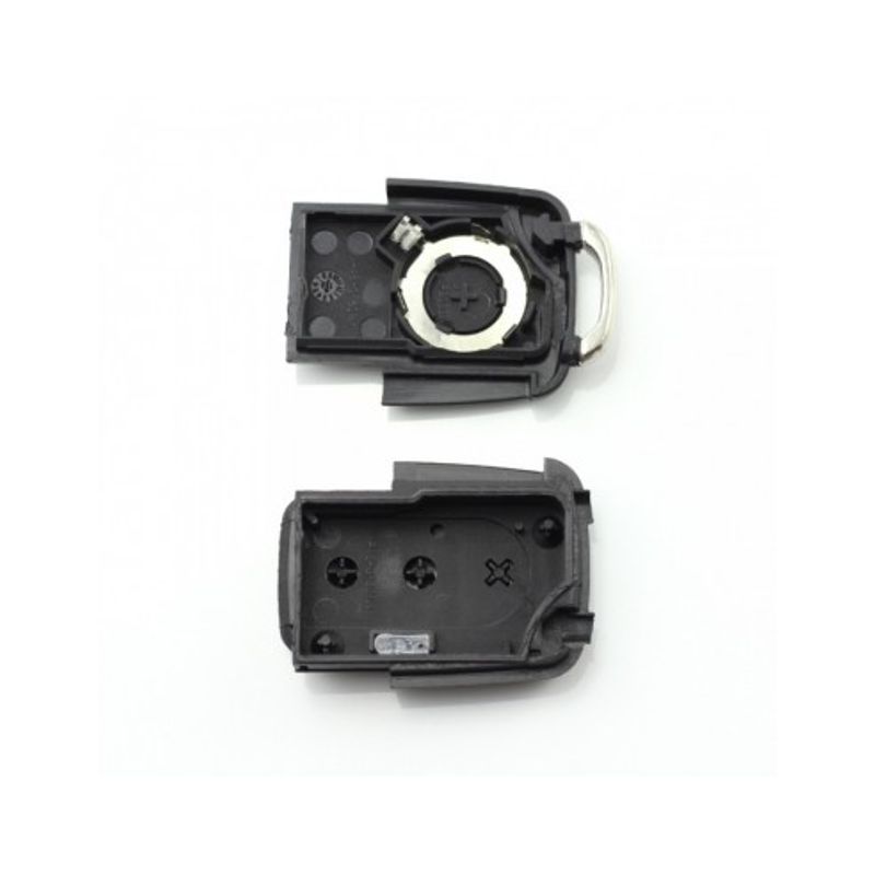 Auto si Moto - Electronice auto - Accesorii electronice auto - Carcasa cheie tip briceag Volkswagen cu 3 butoane - Infinity.ro