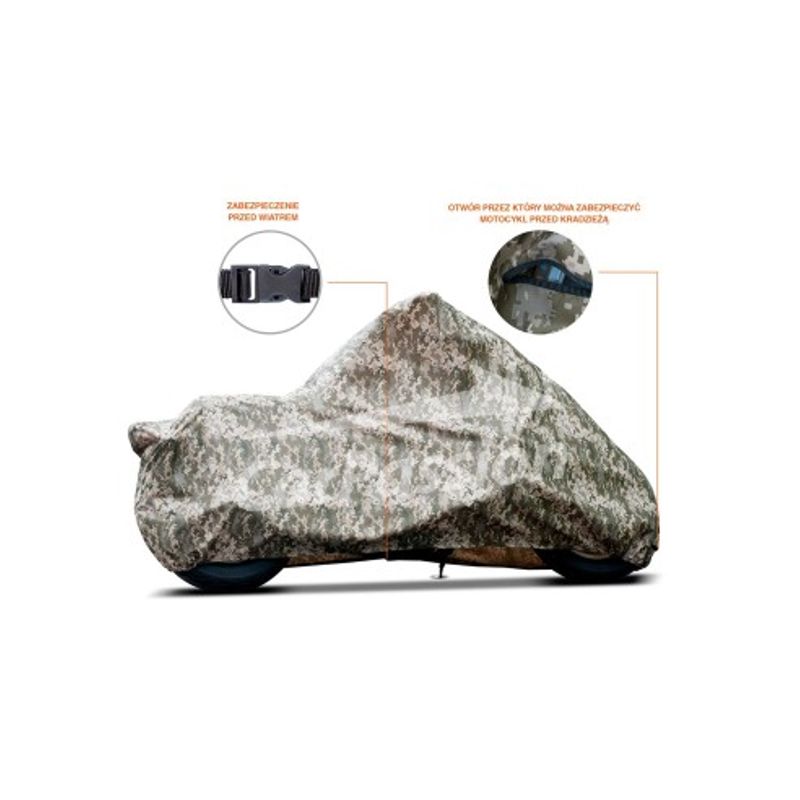 Auto si Moto - Intretinere auto - Huse auto - Husa Exterior Moto Marimea XL Carpassion 280 x 104 x 141 cm - Infinity.ro