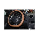 Auto si Moto - Intretinere auto - Huse auto - Husa Volan Confort Grip maro marimea L 39- 40 cm - Infinity.ro