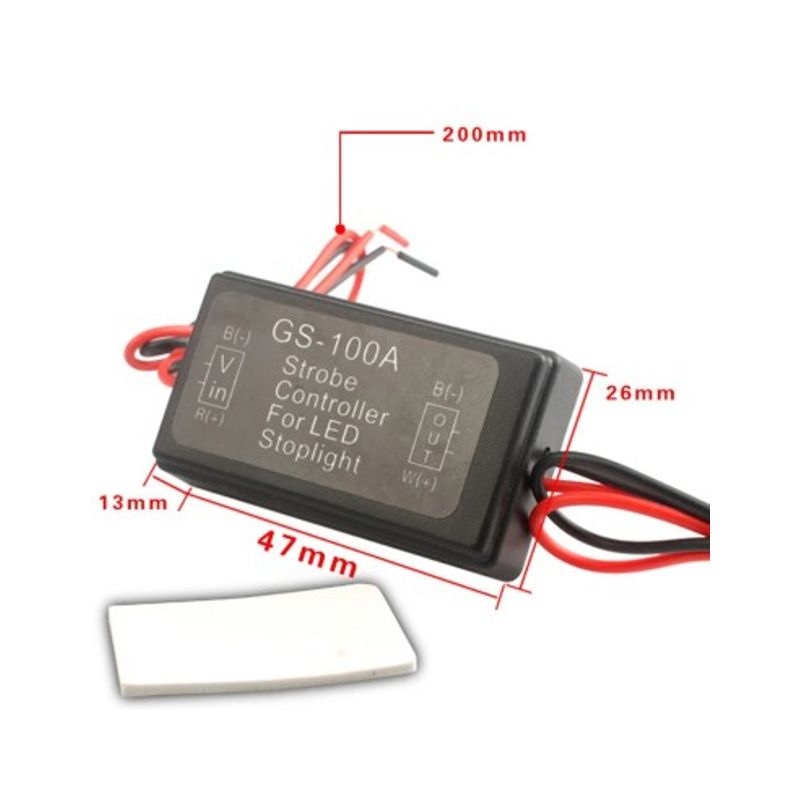 Auto si Moto - Electrice auto - Alte accesorii electrice auto - Modul stroboscop / flash pentru franare de urgenta 12/24v - Infinity.ro