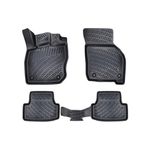 Auto si Moto - Intretinere auto - Covorase auto - Set covorase auto din cauciuc tip tavita Volkswagen Golf 8 Cutie Automata 2019- - Infinity.ro