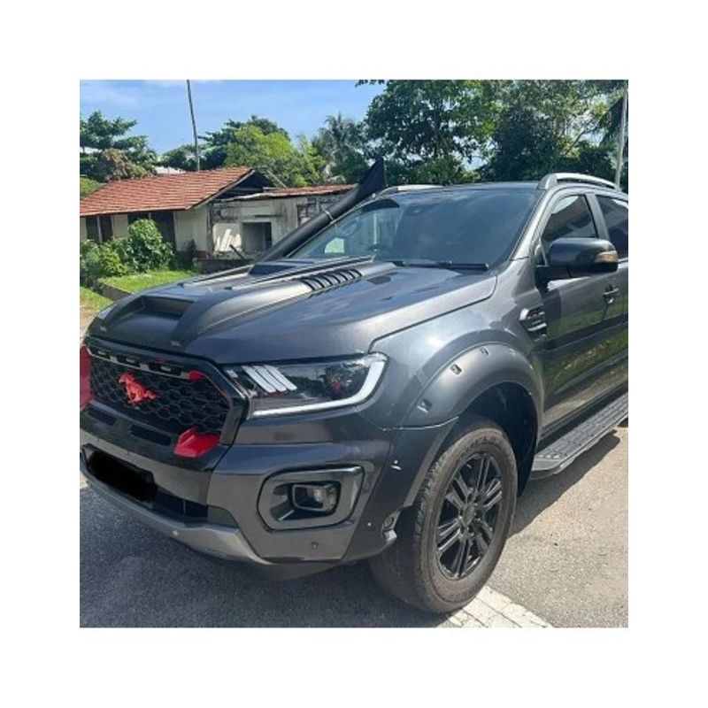 Auto si Moto - Piese auto si accesorii - Caroserie - Ornamente exterior auto - Ornament capota negru mat Ford Ranger T6, T7, T8 2012-2022 - Infinity.ro
