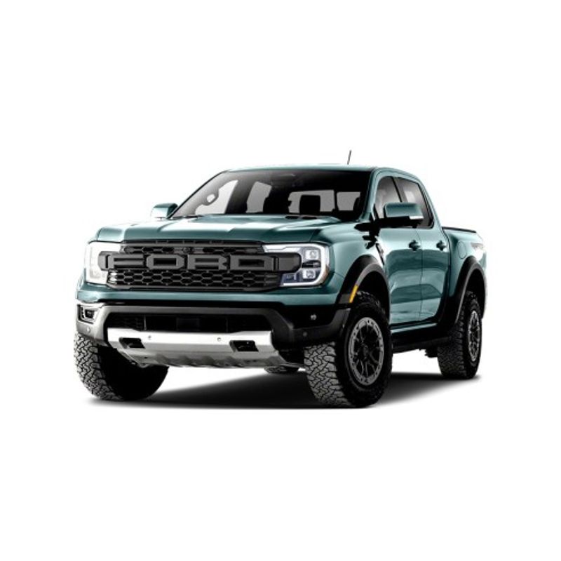 Auto si Moto - Piese auto si accesorii - Caroserie - Grile de ventilatie si accesorii - Grila radiator Raptor Style negru mat cu leduri portocalii, Ford Ranger T9 2022-2024 - Infinity.ro