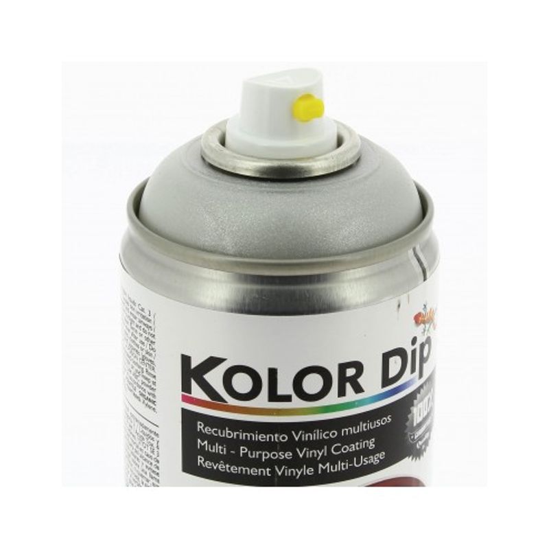 Auto si Moto - Piese auto si accesorii - Caroserie - Vopsele auto si accesorii - Spray Vopsea Cauciucata Argintiu Kolor Dip 400ml Argintiu - Infinity.ro