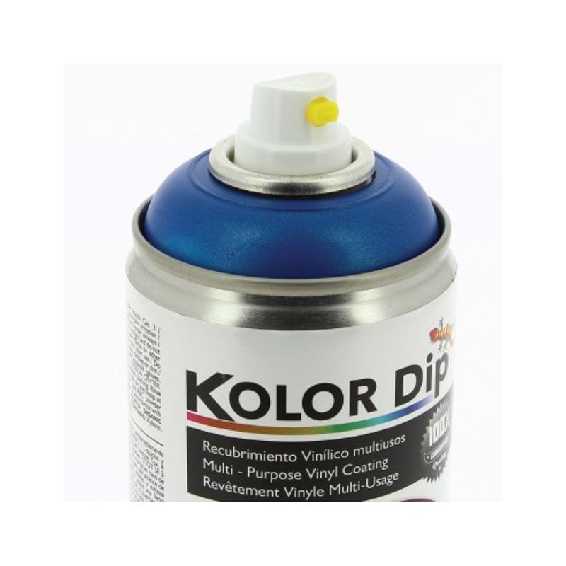 Auto si Moto - Piese auto si accesorii - Caroserie - Vopsele auto si accesorii - Spray Vopsea Cauciucata Albastru Metalizat Kolor Dip 400ml Albastru - Infinity.ro